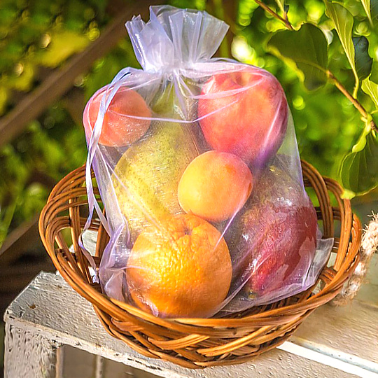 Organza bag for fruits and vegetables