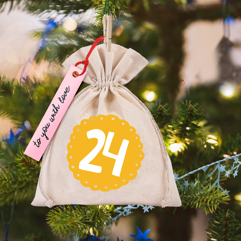 Order a personalized advent calendar