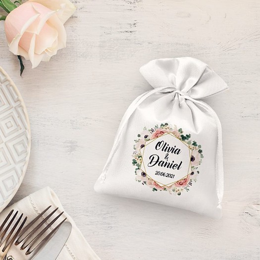 Bolsas de agradecimiento para los invitados a la boda